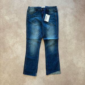 EVIDNT Anthropologie Florence Straight Leg Jeans • size 28 • NWT